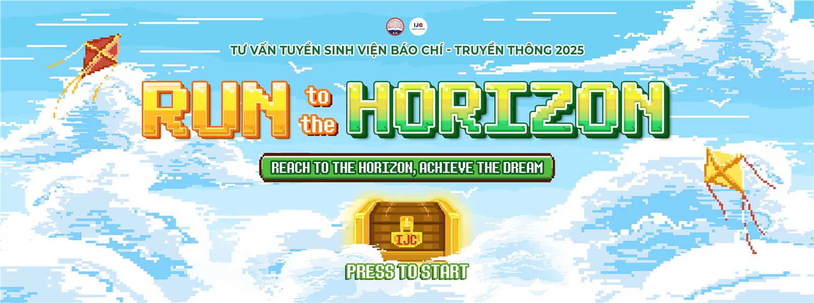 Key visual chiến dịch tuyển sinh IJC 2025