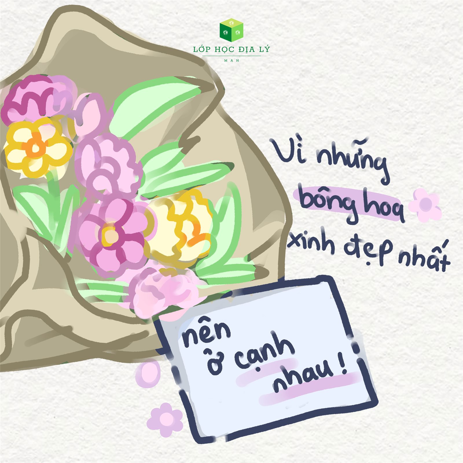 Minh hoạ hoa trong series 20-10 — Vì những bông hoa xinh đẹp nhất